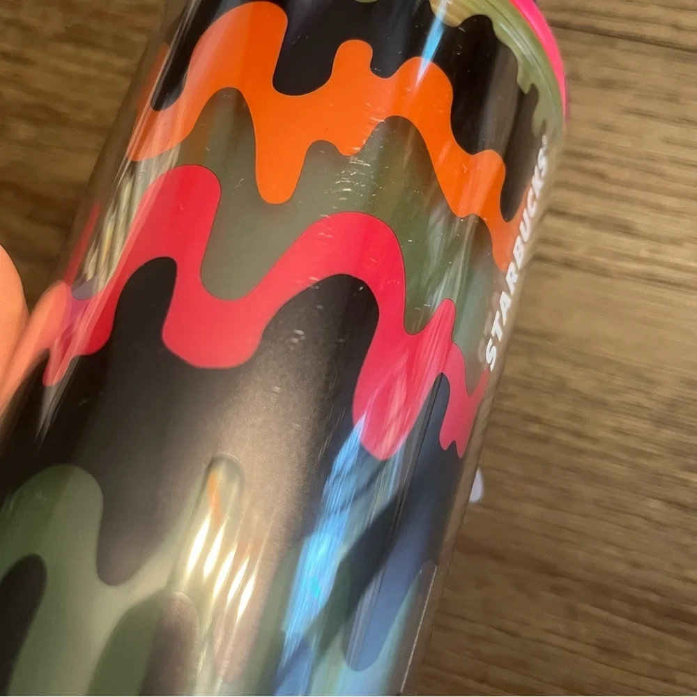 NWT grande 2023 diy sticker glow in the dark Starbucks tumbler - Picture 4 of 4